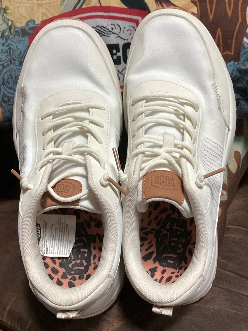 Hey Dude Women's Cream Scirocco Alta Size 9 - Picture 5 of 5